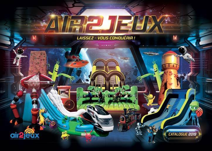 La couverture du nouveau catalogue d'air2Jeux !