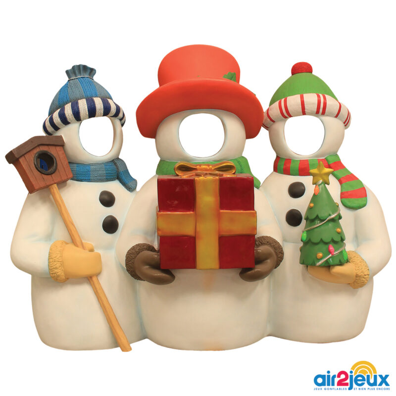 N940 - SNOWMAN FAMILY PHOTO